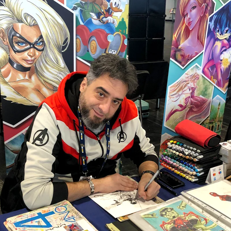 Daniele Garbugli — Disegnatore e Illustratore artista Eden Comics Pesaro